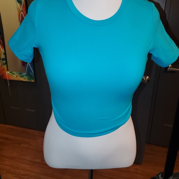 Buffbunny Collection Tops - Buffbunny Live Crop Top-Bora Bora